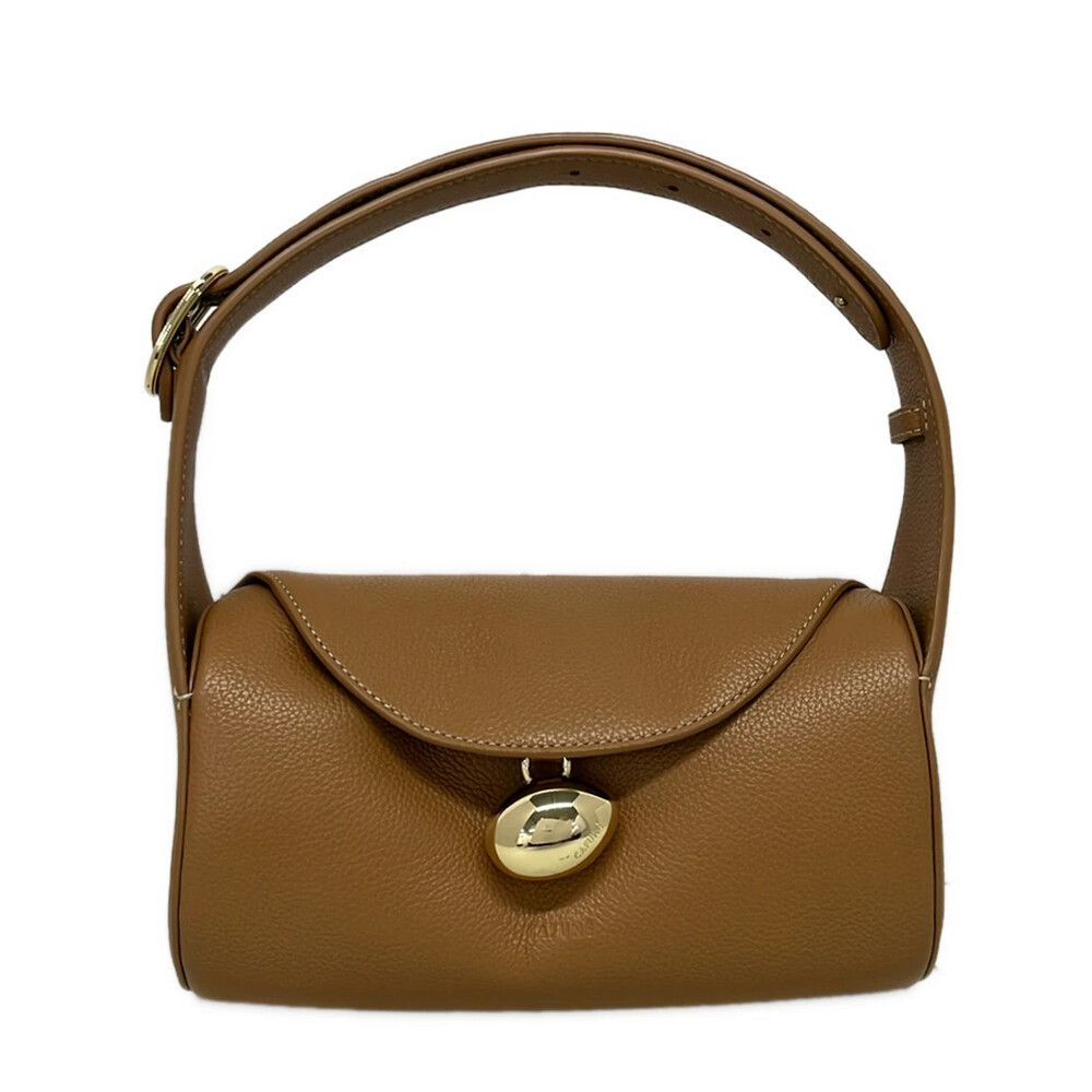 Cafune Drop Duffel Light Brown Leather #358481C51B